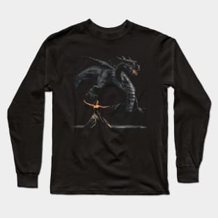 The Dragon Dance With a Girl Long Sleeve T-Shirt